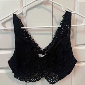 Chic Black Lace Bralette